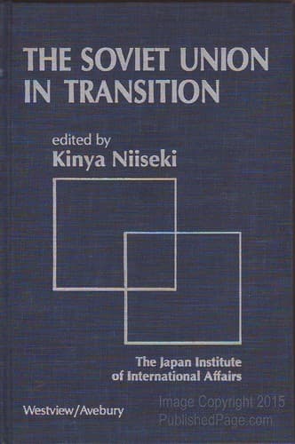 Tapa de The Soviet Union in transition