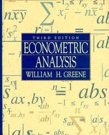 Tapa de Econometric analysis