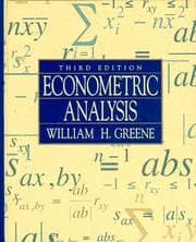 Tapa de Econometric analysis