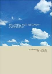 Tapa de The applied New Testament commentary