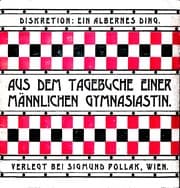 Tapa de Aus dem Tagebuche einer männlichen Gymnasiastin