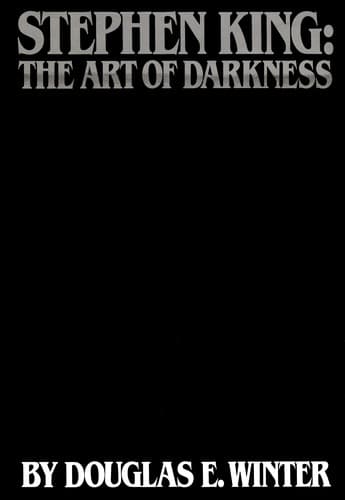 Tapa de Stephen King: The Art of Darkness
