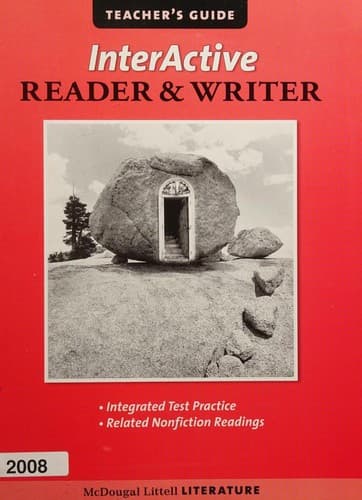 Tapa de Interactive Reader & Writer Teacher's Guide