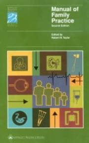 Tapa de Manual of Family Practice