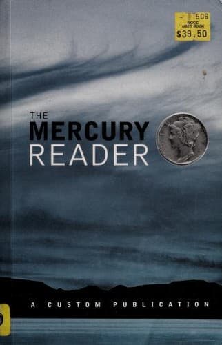 Tapa de The Mercury Reader
