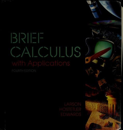 Tapa de Brief calculus with applications