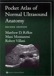 Tapa de Pocket atlas of normal ultrasound anatomy
