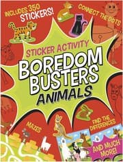 Tapa de Boredom Busters : Animals Sticker Activity