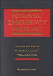 Tapa de Forensic emergency medicine