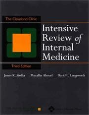 Tapa de The Cleveland Clinic intensive review of internal medicine