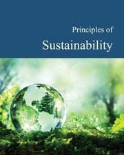 Tapa de Principles of Sustainability