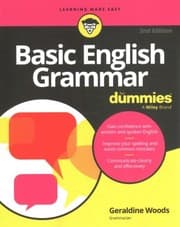 Tapa de Basic English Grammar for Dummies - US