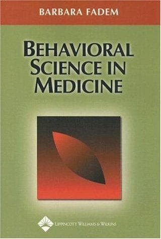 Tapa de Behavioral Science in Medicine