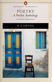 Tapa de Poetry, a pocket anthology -- fourth edition
