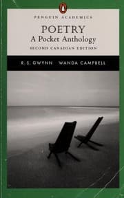 Tapa de Poetry, a pocket anthology -- second Canadian edition
