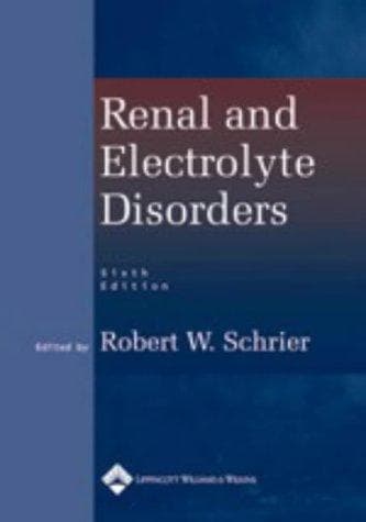 Tapa de Renal and Electrolyte Disorders