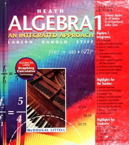Tapa de Algebra 1