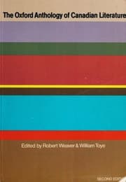 Tapa de The Oxford anthology of Canadian literature -- second edition