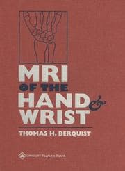 Tapa de MRI of the Hand and Wrist