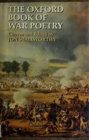 Tapa de The Oxford Book of War Poetry