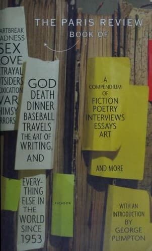 Tapa de The Paris Review Book