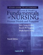 Tapa de Study guide to accompany Fundamentals of nursing