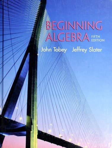 Tapa de Beginning algebra.