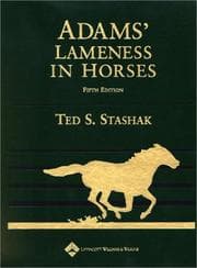 Tapa de Adams' Lameness in Horses