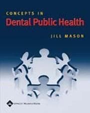 Tapa de Concepts in Dental Public Health