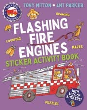 Tapa de Amazing Machines Flashing Fire Engines Sticker Activity Book