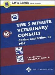 Tapa de The 5-Minute Veterinary Consult