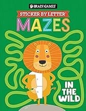 Tapa de Brain Games - Sticker by Letter - Mazes