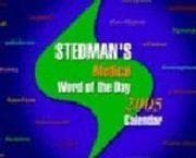 Tapa de Stedman's Medical Word Of The Day 2005 Calendar