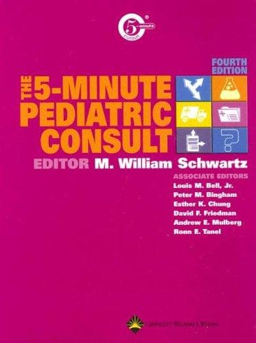 Tapa de The 5-minute pediatric consult