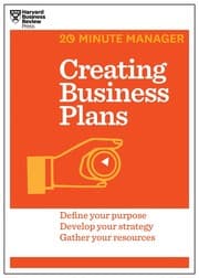 Tapa de Creating business plans