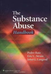 Tapa de The substance abuse handbook