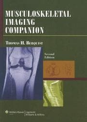Tapa de Musculoskeletal Imaging Companion (Imaging Companion Series)