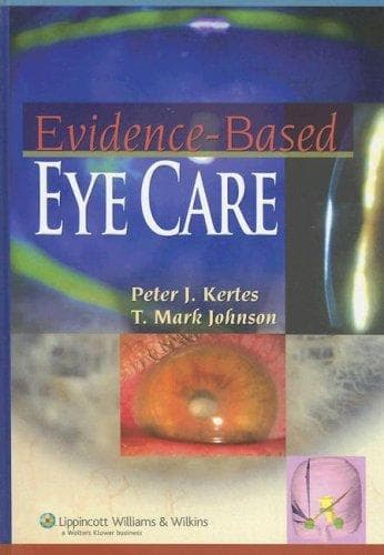 Tapa de Evidence-based eye care