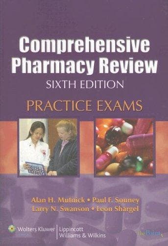 Tapa de Comprehensive Pharmacy Review Practice Exams