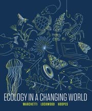 Tapa de Ecology in a Changing World