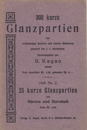 Tapa de 300 kurze Glanzpartien
