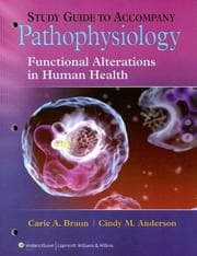 Tapa de Study guide for Pathophysiology