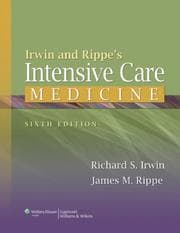 Tapa de Irwin and Rippe's intensive care medicine
