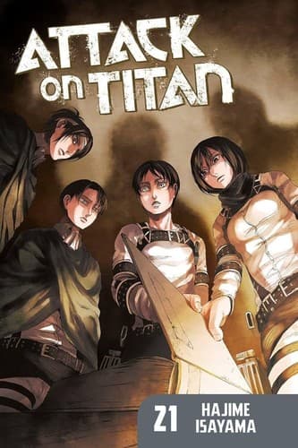 Tapa de Attack on Titan, Vol. 21