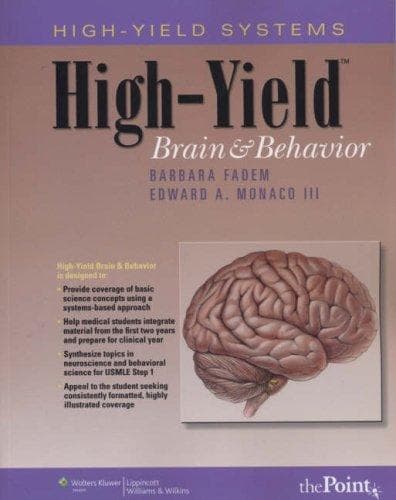 Tapa de High-yield brain and behavior