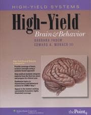Tapa de High-yield brain and behavior