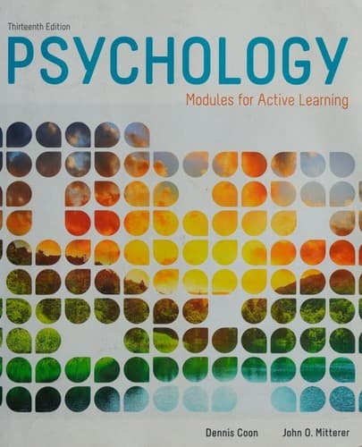 Tapa de Psychology