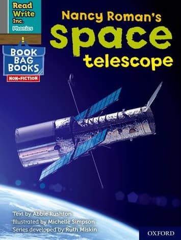 Tapa de Nancy Roman's space telescope
