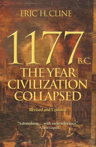 Tapa de 1177 B. C. : The Year Civilization Collapsed