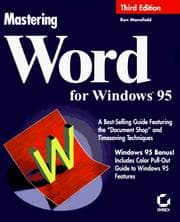 Tapa de Mastering Word for Windows 95